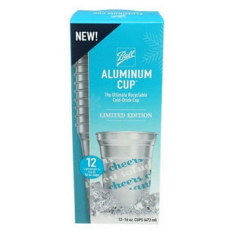 Ball, Aluminum Limited Edition Cup, 16 Oz(Case Of 10)