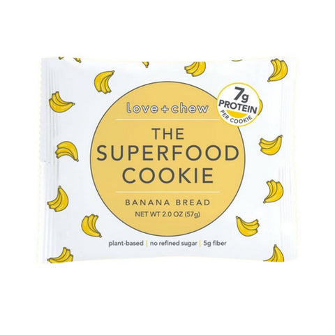 Love Chew, Banana Bread Cookie, 2 Oz(Case Of 12)