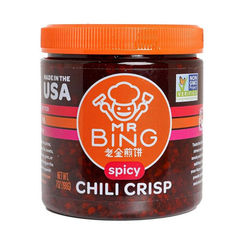 Mr Bing, Spicy Chili Crisp, 7 Oz(Case Of 6)