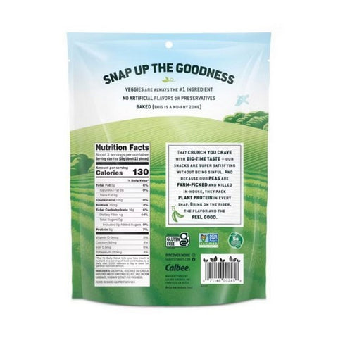 Calbee Harvest Snaps, Lightly Salted Snapea Crisps, 3.3 Oz(Case Of 12)