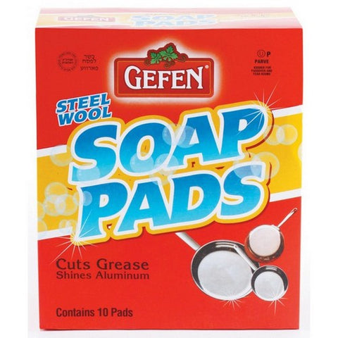 Gefen, Soap Pads, 10 Count(Case Of 24)