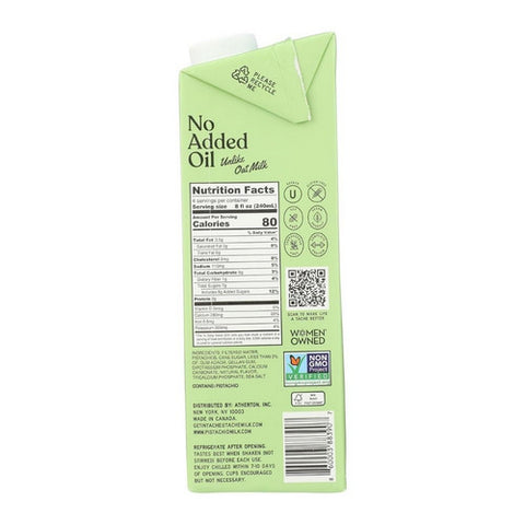 Tache Pistachio Milk, Original, 32 Oz(Case Of 6)