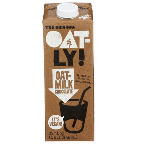Oatly, Original Chocolate Oat Milk, 32 Oz(Case Of 6)