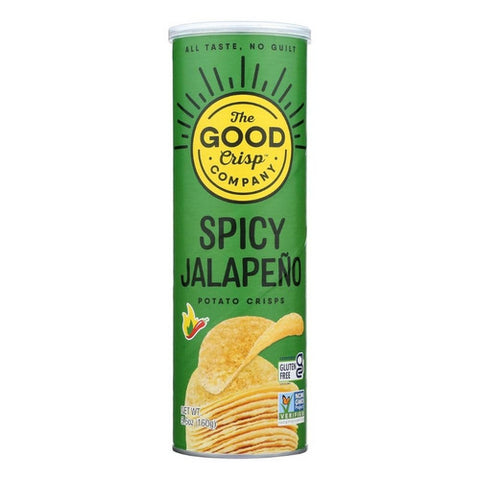 The Good Crisp Company, Gluten Free Potato Crisp Spicy Jalapeno, 5.6 Oz(Case Of 8)