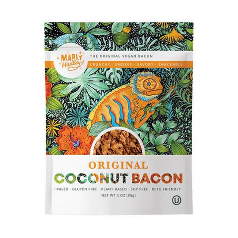Madly Hadley, Original Coconut Bacon Vegan, 3 Oz(Case of 6)