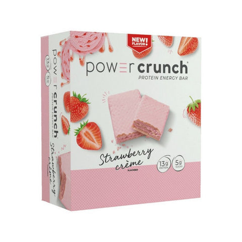 Power Crunch, Strawberry Creme Protein Bar, 1.4 Oz(Case Of 12)