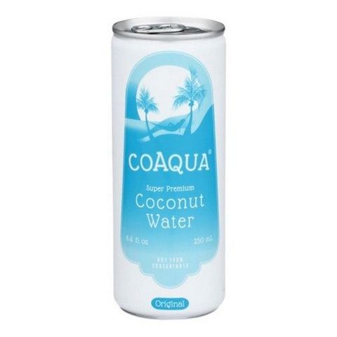Coaqua, Original Super Premium Coconut Water, 8.4 Oz(Case Of 6)