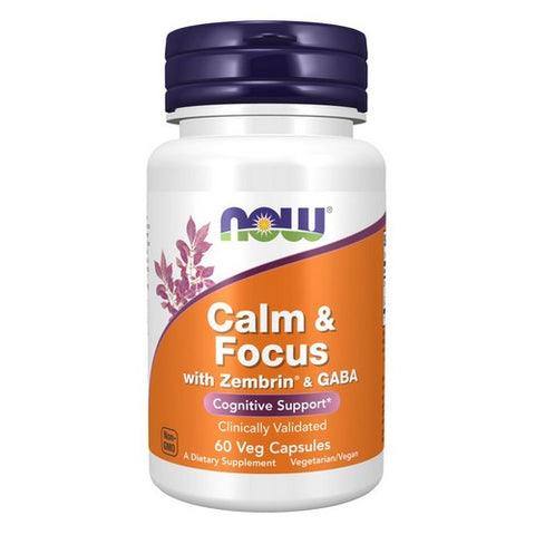 Now Foods, Calm & Focus With Zembrin, 60 VegCaps