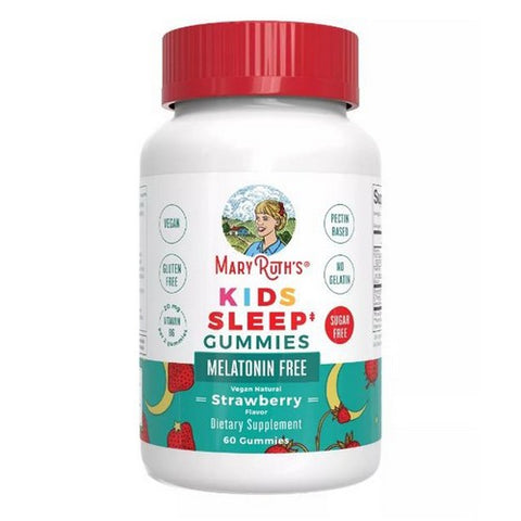 MaryRuth's, Kids Sleep Melatonin Strawberry, 60 Gummies