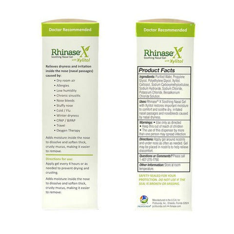 Rhinase, Nasal Mist Spray With Xylitol Soothing, 30 Ml