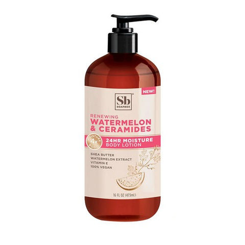 Soapbox, Renewing Watermelon And Ceramides Body Lotion, 16 Oz