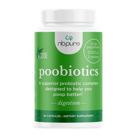 NBPure, Poobiotics, 60 Capsules