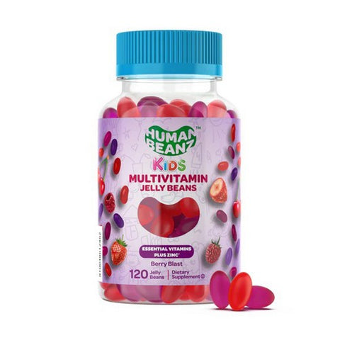 Human Beanz, Kids Multivitamin Berry Blast, 120 Count