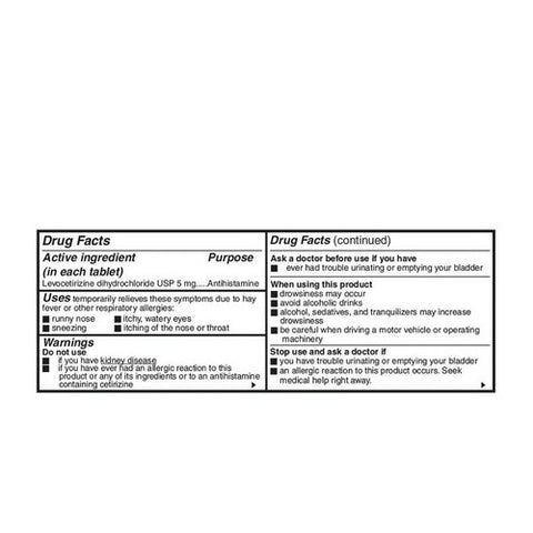 Camber, Levocetirizine Dihydrochloride, 35 Tabs