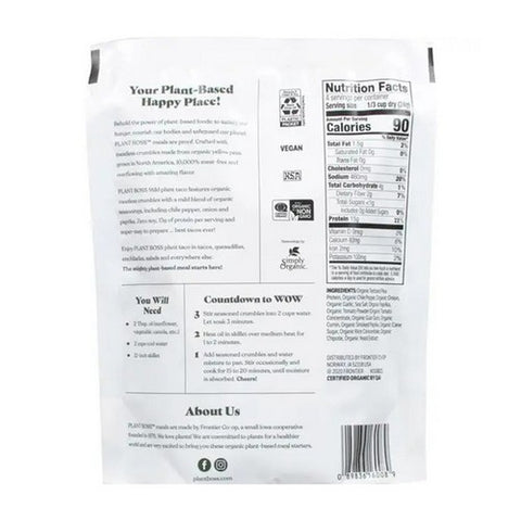 The Humble Co, Mild Plant Taco, 3.35 Oz