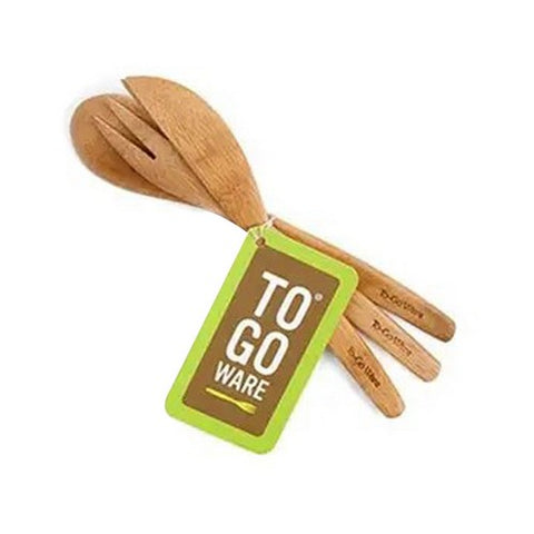 To-Go Ware, Reusable Bamboo Fork Knife And Spoon Set, 1 Count