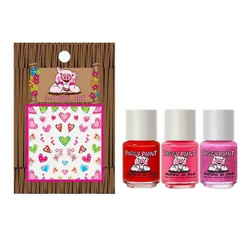 Piggy Paint, All the Heart Eyes Gift Set, 1 Count
