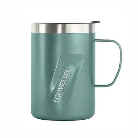 EcoVessel, Aqua Jade Transit Insulated Coffee Mug, 16 Oz