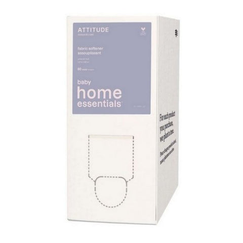 Attitude, Baby Home Essentials Fabric Softener Refill Unscented, 67.62 Oz