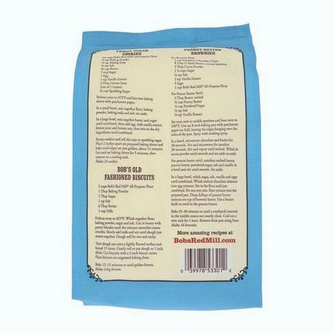 Bobs Red Mill, Unbleached White All-Purpose Flour, 5 Lb