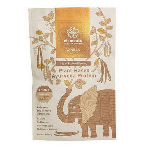 The Humble Co, Plant Based Vanilla Ayurvedic Protein Powder, 1 Lb