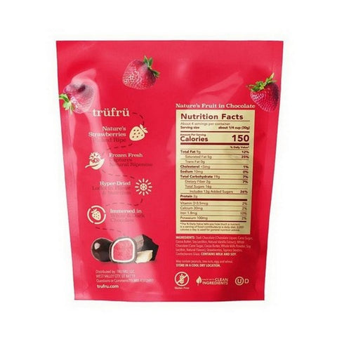 The Humble Co, Hyper Dried Real Strawberries In Dark Chocolate, 4.2 Oz