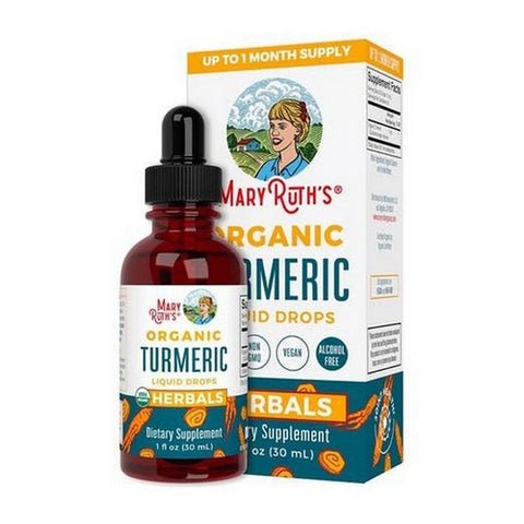 MaryRuth's, Organic Turmeric Root Liquid Herbals, 1 oz