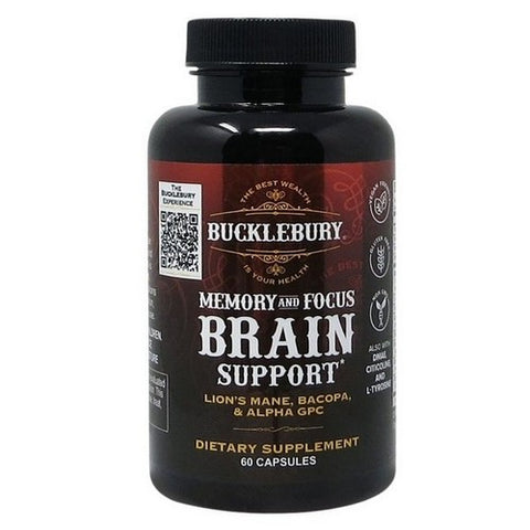 Bucklebury, Memory And Focus Brain Support, 60 Capsules