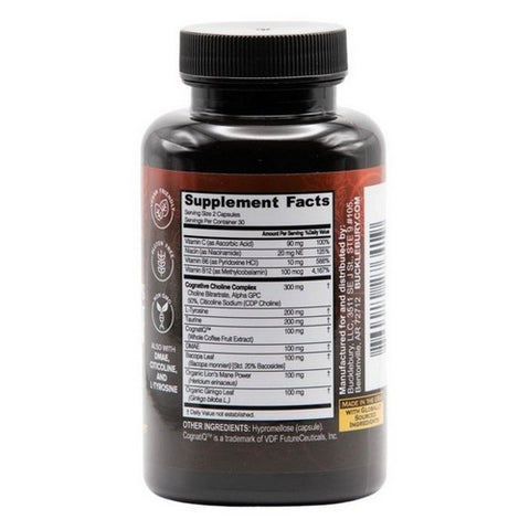 Bucklebury, Memory And Focus Brain Support, 60 Capsules