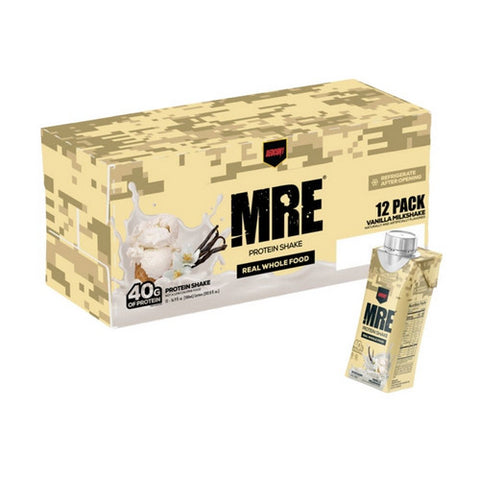 JST WRK Energy, MRE Protein Shake Milk Chocolate, 12 Count