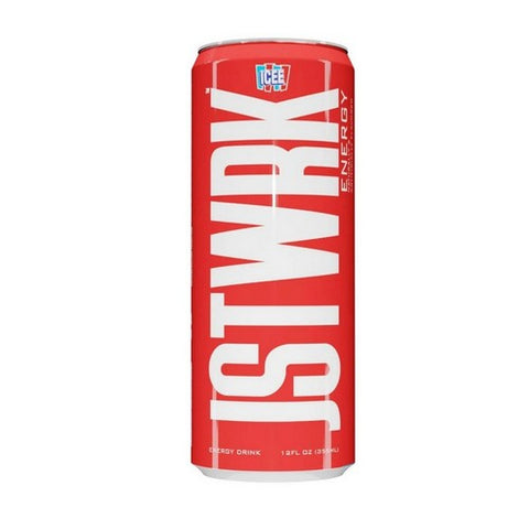 JST WRK Energy Drink ICEE Cherry 16 Oz (12 Count) by JST WRK Energy