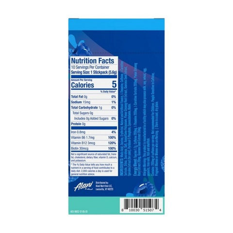 Alani Nu, Energy Stick Pack Breezeberry, 10 Count