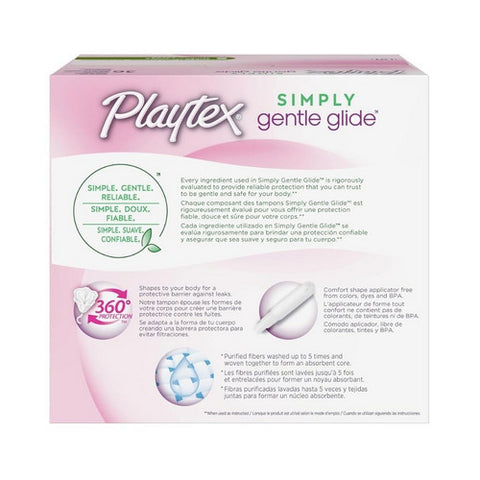 Playtex, Tampon Gentle Glide Unscented Super Absorbency, 36 Count