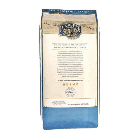 Lundberg, Organic California White Basmati Rice, 25 Lbs