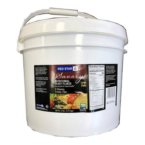 Red Star, Red Star Nutritionl Yeast, 6 Lbs