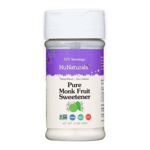 Nunaturals Pure Monk Fruit Sweetener 0.71 Oz by Nunaturals Inc