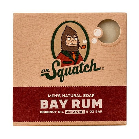 Dr. Squatch, Dr Squatch Bay Rum Bar Soap, 5 Oz