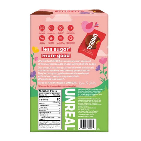 Unreal, Easter Dark Chocolate Peanut Butter Cups, 10.6 Oz (Case Of 9)