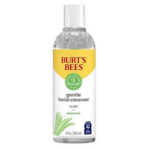 Burts Bees, Gentle Facial Cleanser For Sensitive Skin With Aloe Vera, 8 Oz (Case Of 3)