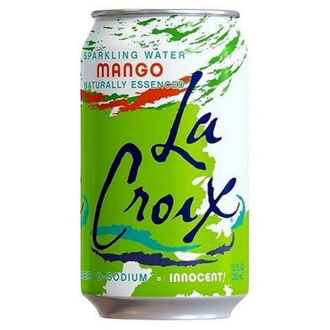 Lacroix, Sparkling Water Mango, 12 Oz x 8 (Case Of 3)
