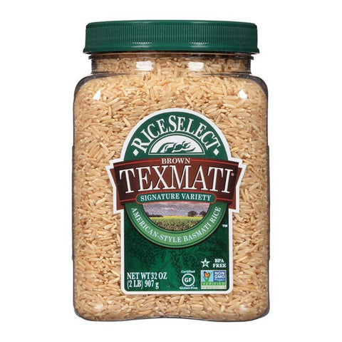 Texmati Brown Rice 32 Oz (Case Of 4) by Riceselect