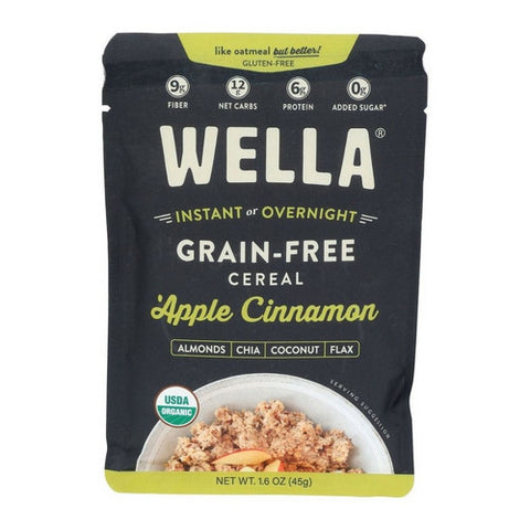 Wella, Apple Cinnamon Grain Free Cereal, 1.6 Oz (Case Of 10)
