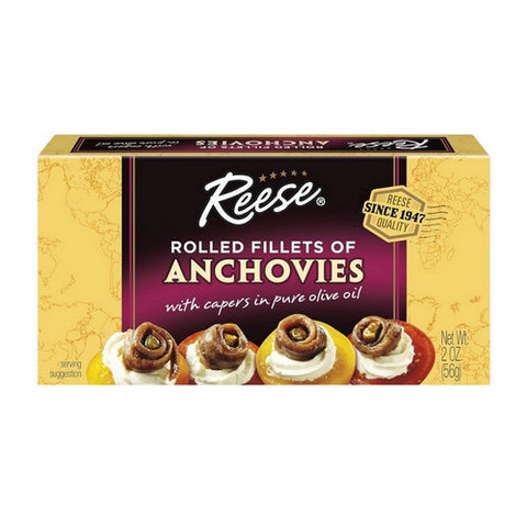 Rolled Anchovies 2 Oz (Case Of 10) by Reese