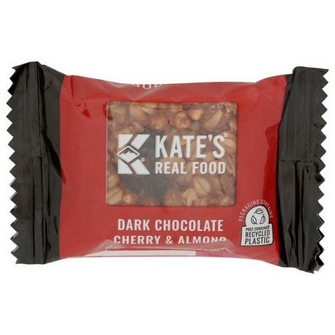 Kates Real Food, Dark Chocolate Cherry And Almond Mini Snack Bars, 1.1 Oz (Case of 24)