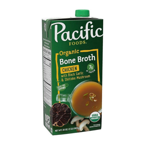 Organic Chicken Bone Broth 32 Oz (Case Of 12) by Pacific Foods