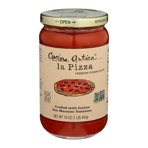 Cooking Sauce La Pizza Sauce 16 Oz (Case Of 12) by Cucina Antica
