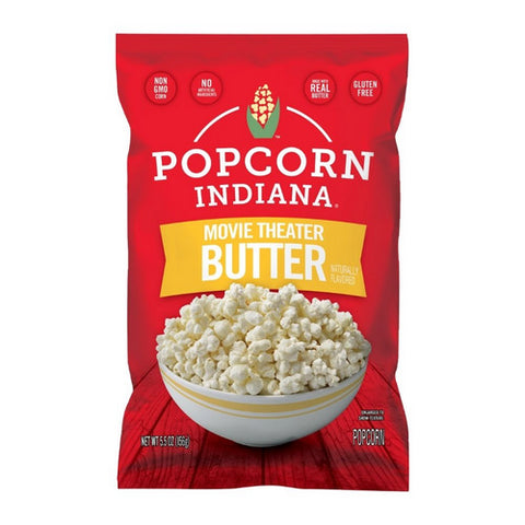 Movie Theater Butter Popcorn 4.75 Oz (Case Of 12) by Popcorn Indiana