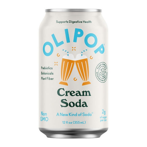 Sparkling Tonic Cream Soda 12 Oz (Case Of 12) by Olipop