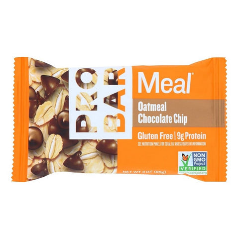 Oatmeal Chocolate Chip Meal Bar 3 Oz (Case Of 12) by Probar