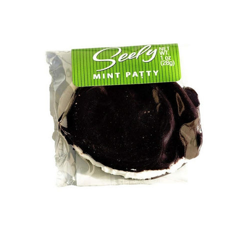 Seely, Seely Mint Patty Dark Chocolate Peppermint Patties, 1 Oz (Case Of 12)